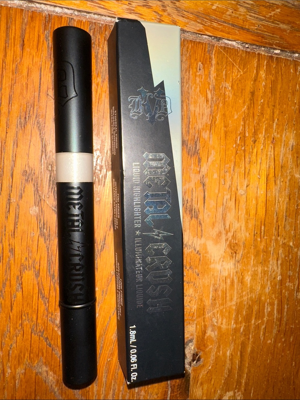 Kat Von D Black Tube Highlighter with Champagne Shimmer